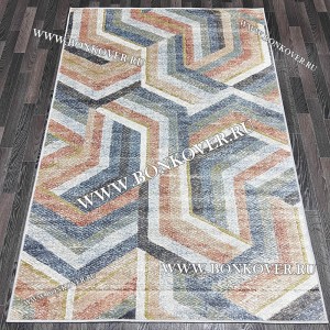 Ковер из вискозы дизайн 30 Разноцветный